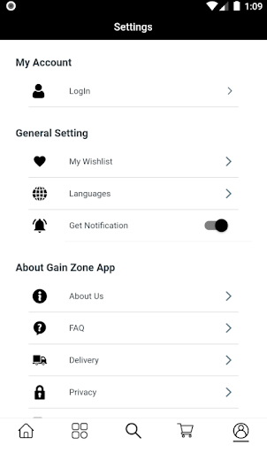 Gain Zone Screen 2