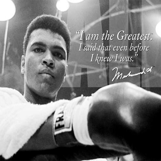 muhammad ali quotes logo