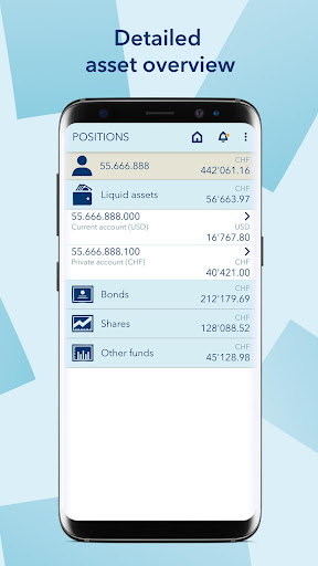 VP Bank e-banking Screen 3