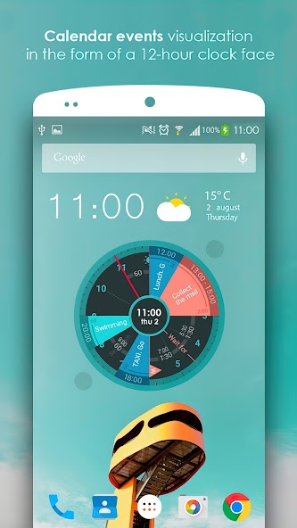 Sectograph. Day & Time planner 5.25 APK + Mod (Unlocked / Pro) for Android