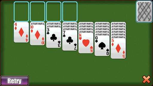 Android application Solitaire Classic Collection screenshort