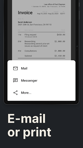 Invoice Maker Tofu & Receipts screenshot 9