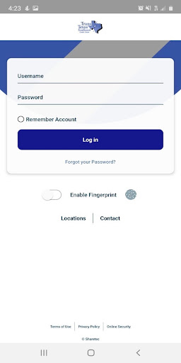 Android application Trans Texas Southwest CU screenshort