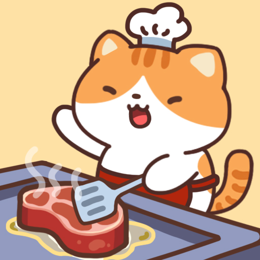 Cat Cooking Bar - Food game 1.7.16 Icon
