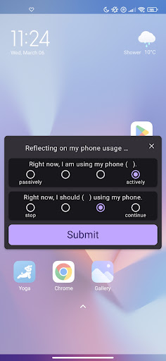 AwareMind Screen 2
