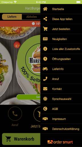 HarzBurger Screen 3
