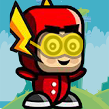 Man red superhero icon