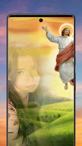 Jesus Photo Frames Editor Screen 2
