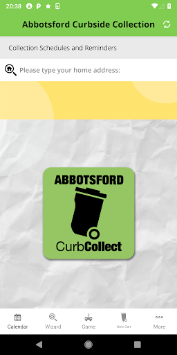 Android application Abbotsford Curbside Collection screenshort