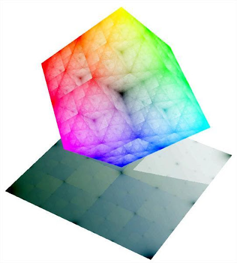 White Triangle Wallpaper