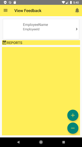 Android application azAmaze Employee screenshort