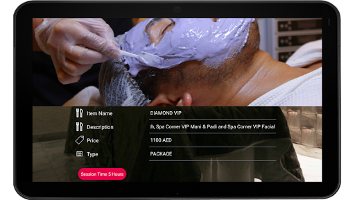 SPA Plus - SPA tablet menu App