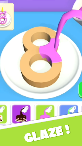 Android application Number Cakes 3D screenshort