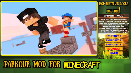Parkour Mod For Minecraft