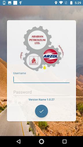 Android application APL SalesApp screenshort