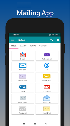 Android application Mailbox: All in One Mail Inbox screenshort