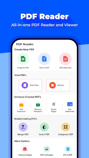 Android application PDF Reader - Editor & Creator screenshort