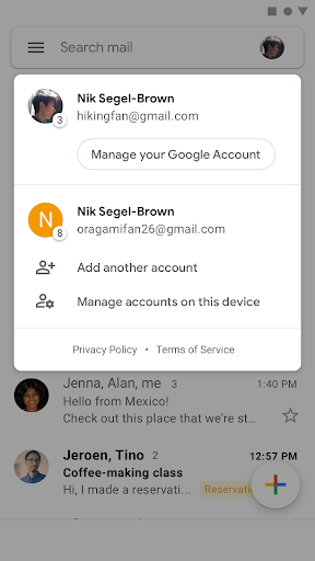 Gmail アプリ