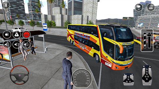 バス シミュレータ : 3D コーチ ゲーム