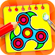 Fidget Spinner Coloring Book - Androidアプリ
