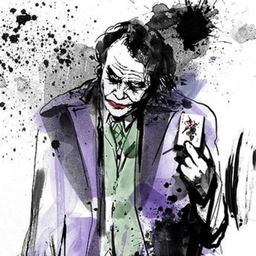 Optimistic Joker Quotes logo