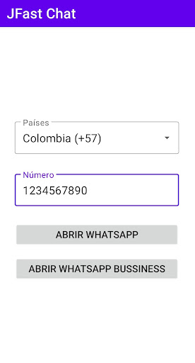 JFast Chat Screen 3