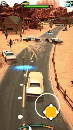 Desert Destruction Race - Screenshot 1