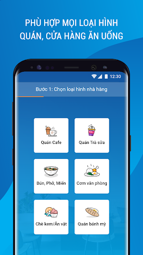 Android application CUKCUK Starter: Quản lý nhà hà screenshort