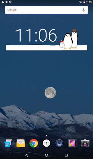 Penguins Widget Screen 3