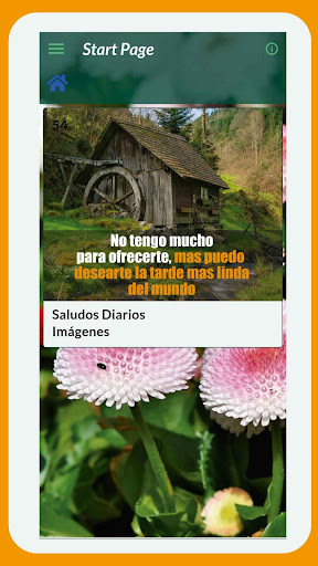 Saludos Diarios Screen 3