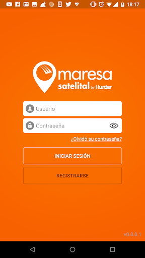 Android application MARESA Satelital screenshort