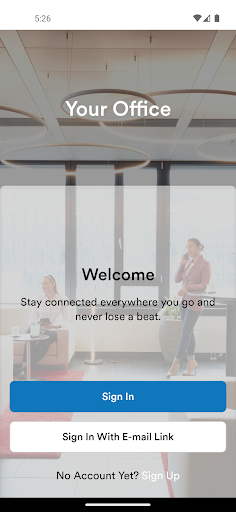 Android application Your Office screenshort