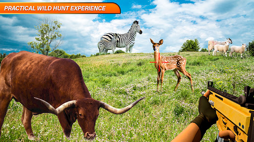 Android application Wild Deer Hunter Animal Game screenshort