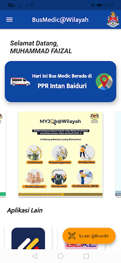 MyMedik@Wilayah Screen 2