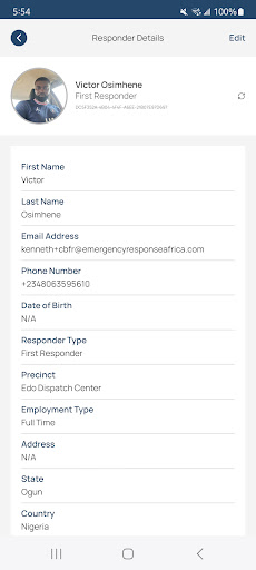 ERA Responder Screen 2