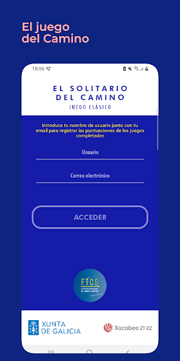 Android application SOLITARIO FICS screenshort