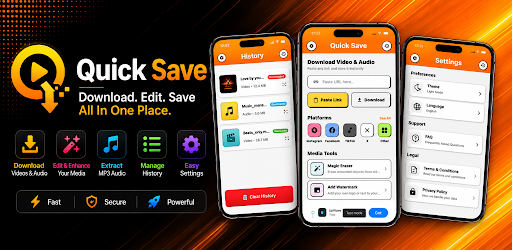 QuickSave: Save, Edit & Share