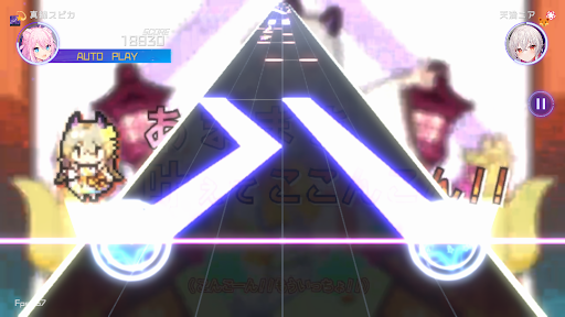 Android application Vbeat -VTuber Rhythm game- screenshort