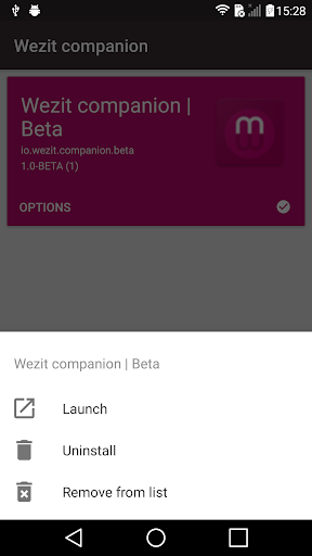 Wezit Companion Screen 2