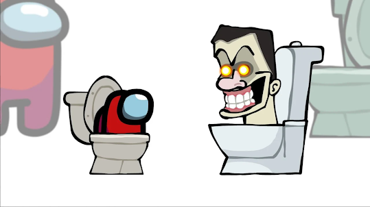 Skibidi toilet vs amongus