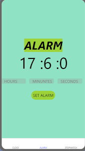 Clock App by Eli Benedict