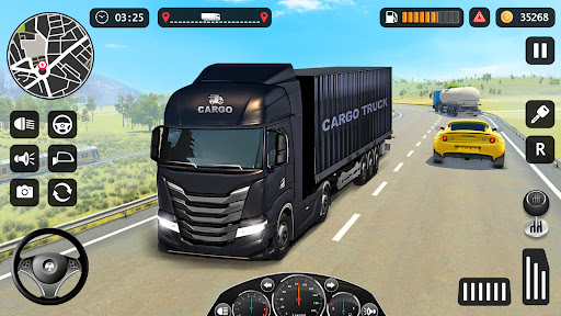 Oil Truck Simulator Driving 3D Screen 3