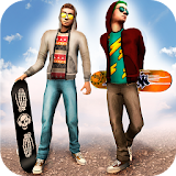 Skateboard Racing Challenge - Street Party Stunts icon