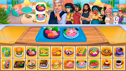 Cooking Fantasy: Be a Chef in a Restaurant Game screenshots 1