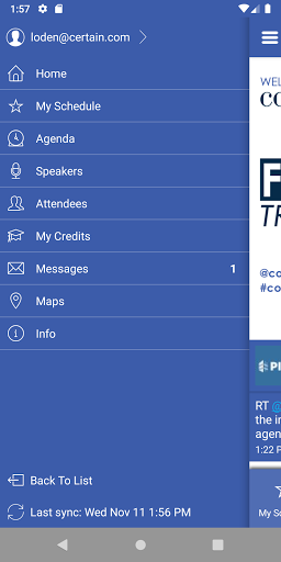 Commonfund Events Screen 3