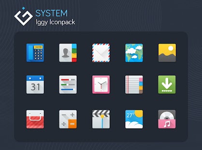 Iggy - Icon Pack -kuvakaappaus