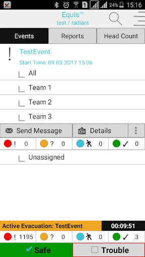 Android application Equis screenshort
