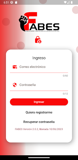 Android application Fabes screenshort