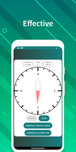 Compass Sensor Screen 3