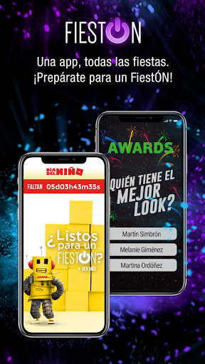 Android application FiestON! screenshort